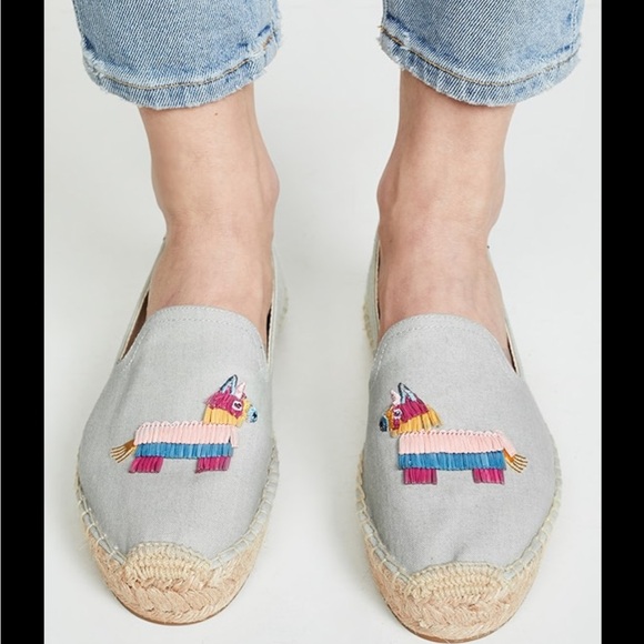 *SALE* Soludos Pinada Espadrille Smoking Slippers - Picture 1 of 10